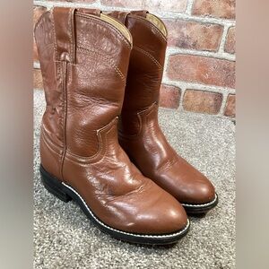 Justin little kids Toddler western cowboy boots size 10 D